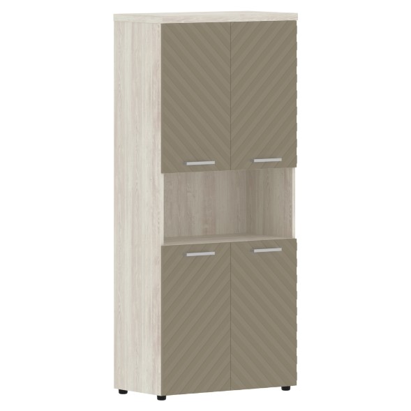 Шкаф с комплектами малых дверей и топом TLHC 85.4 856х450х1968 TORR LUX в Реж 