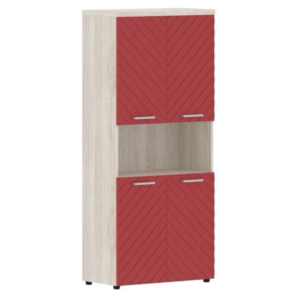 Шкаф с комплектами малых дверей и топом TLHC 85.4 856х450х1968 TORR LUX в Реж 