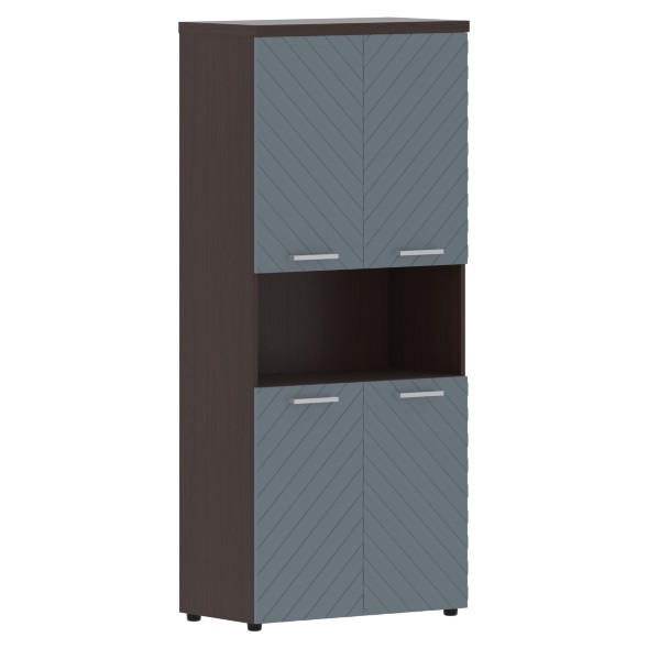 Шкаф с комплектами малых дверей и топом TLHC 85.4 856х450х1968 TORR LUX в Реж 