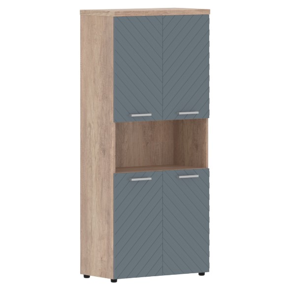 Шкаф с комплектами малых дверей и топом TLHC 85.4 856х450х1968 TORR LUX в Реж 