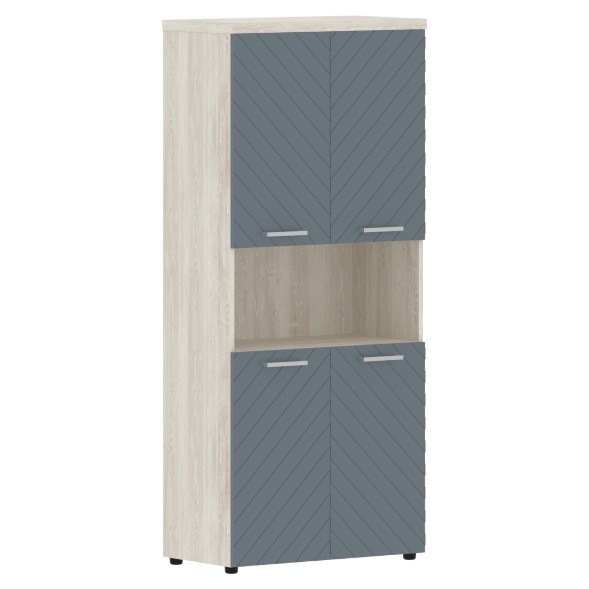 Шкаф с комплектами малых дверей и топом TLHC 85.4 856х450х1968 TORR LUX в Реж 