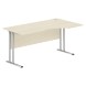 Стол эргономичный СА-1M(R) Клен*/серебро 1600х900х755 IMAGO-M в Реж 