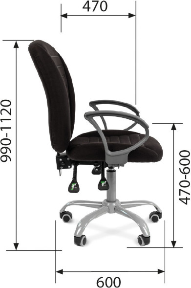 Офисное кресло CHAIRMAN 9801 ERGO в Реж 