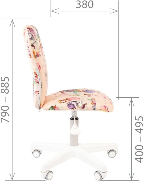 Детское кресло CHAIRMAN KIDS 105 АВТОБУСЫ в Реж 