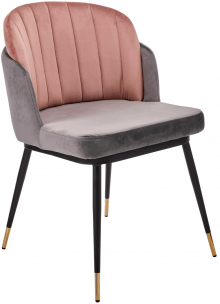 Стул Peki серый, пудровый