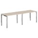 Стол 2-х местный XGWST 2470.1 2400х700х750 XTEN GLOSS в Реж 