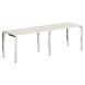 Стол 2-х местный XGWST 2470.1 2400х700х750 XTEN GLOSS в Реж 