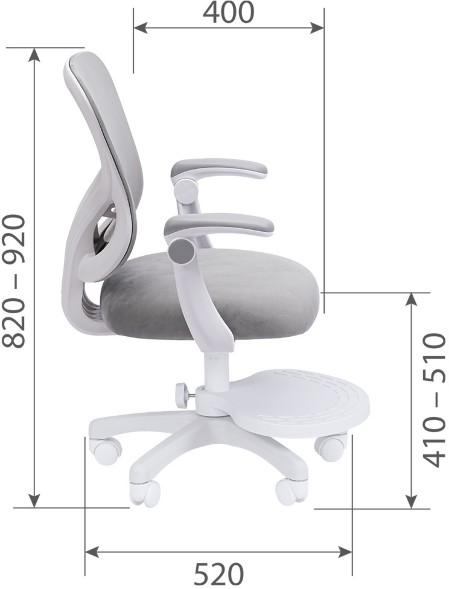 Детское кресло CHAIRMAN KIDS CH106 С ПОДСТАВКОЙ