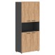 Шкаф с 2-мя комп-ми глухих малых дверей и топом JHC 85.4 856х452х1949 JAY в Реж 