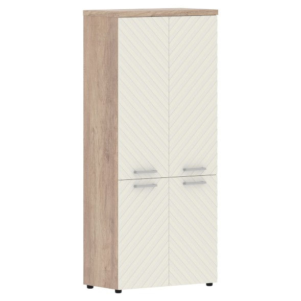 Шкаф со средними и малыми дверьми TLHC 85.3 856х450х1968 TORR LUX в Реж 