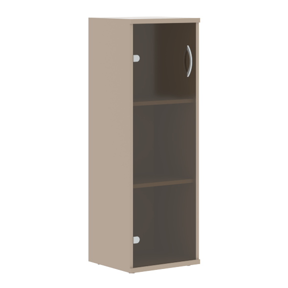 Шкаф колонка со стеклянной дверью СУ-2.4 406х365х1200