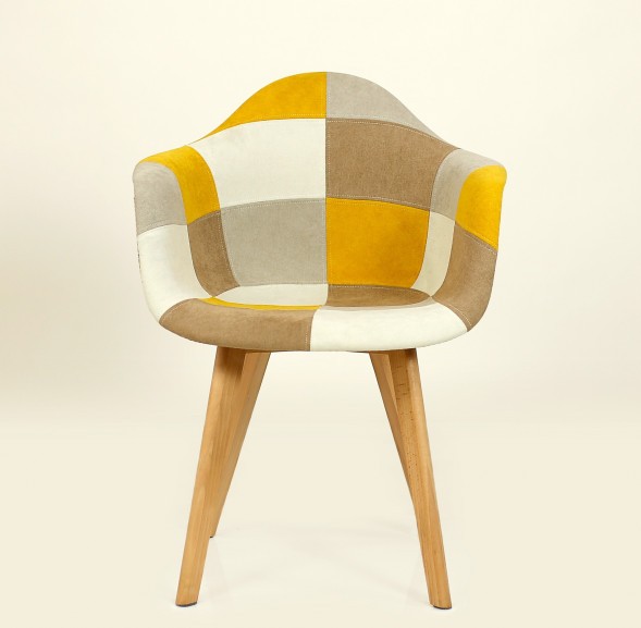 Стул Style Patchwork желтый мультиколор  в Реж 