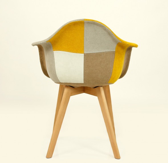 Стул Style Patchwork желтый мультиколор  в Реж 